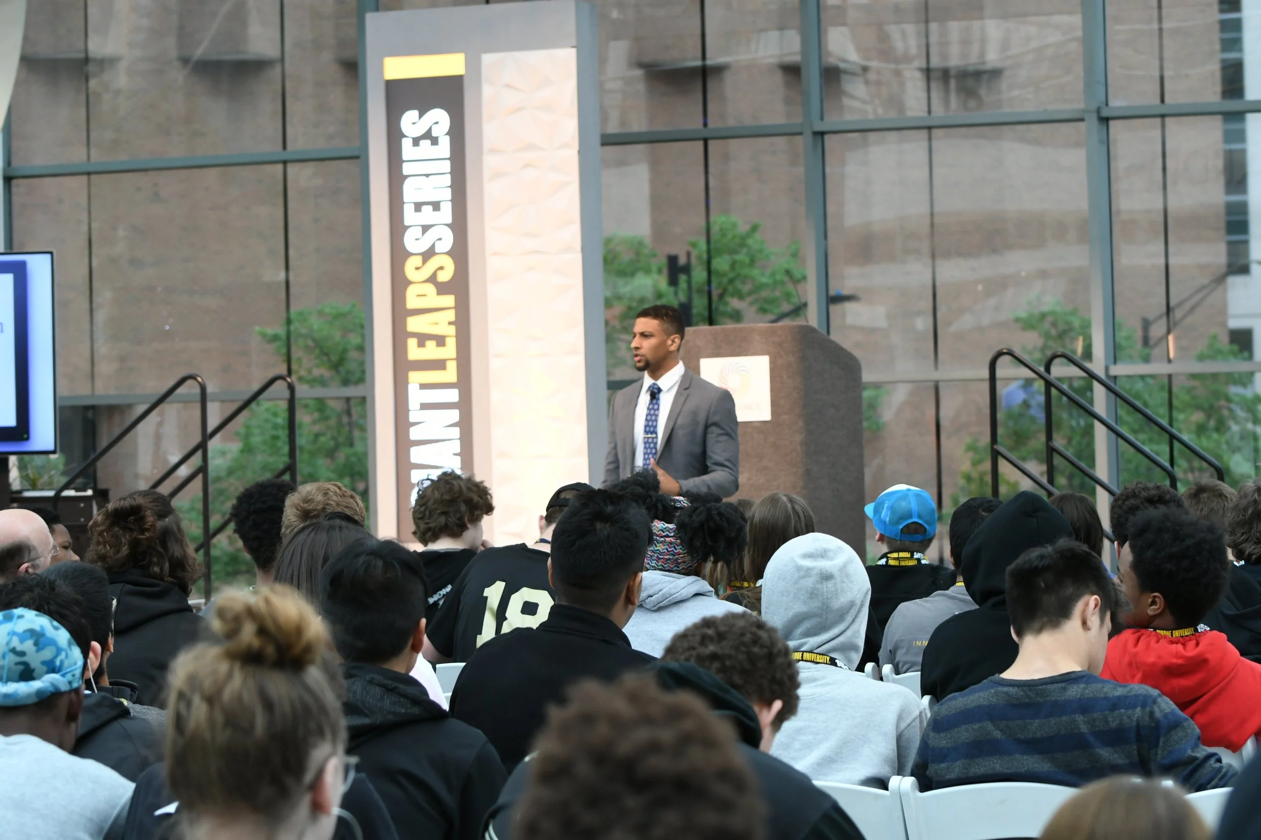 Justin Shaifer speaking